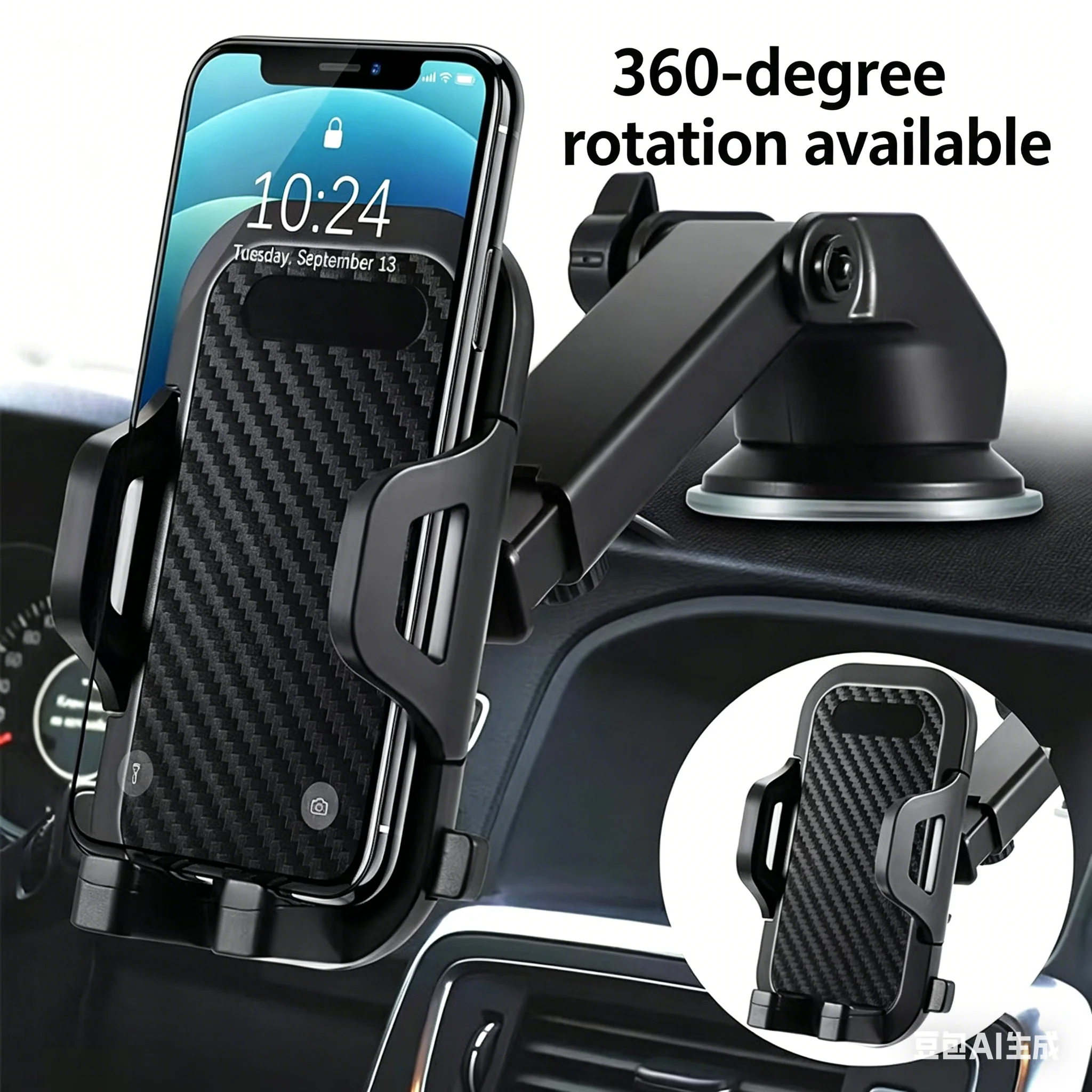 

Car Interior Accessories, Universal Car Phone Holder, Air Vent Suction Cup Mount, Navigation Support Stand, Car Accessories
