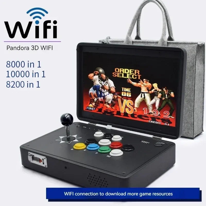 Imagem -04 - Pandora-moonlight Treasure Box Game Console Arcade Portátil Folding Pessoa Joystick Home Game Console 3dwifi 14