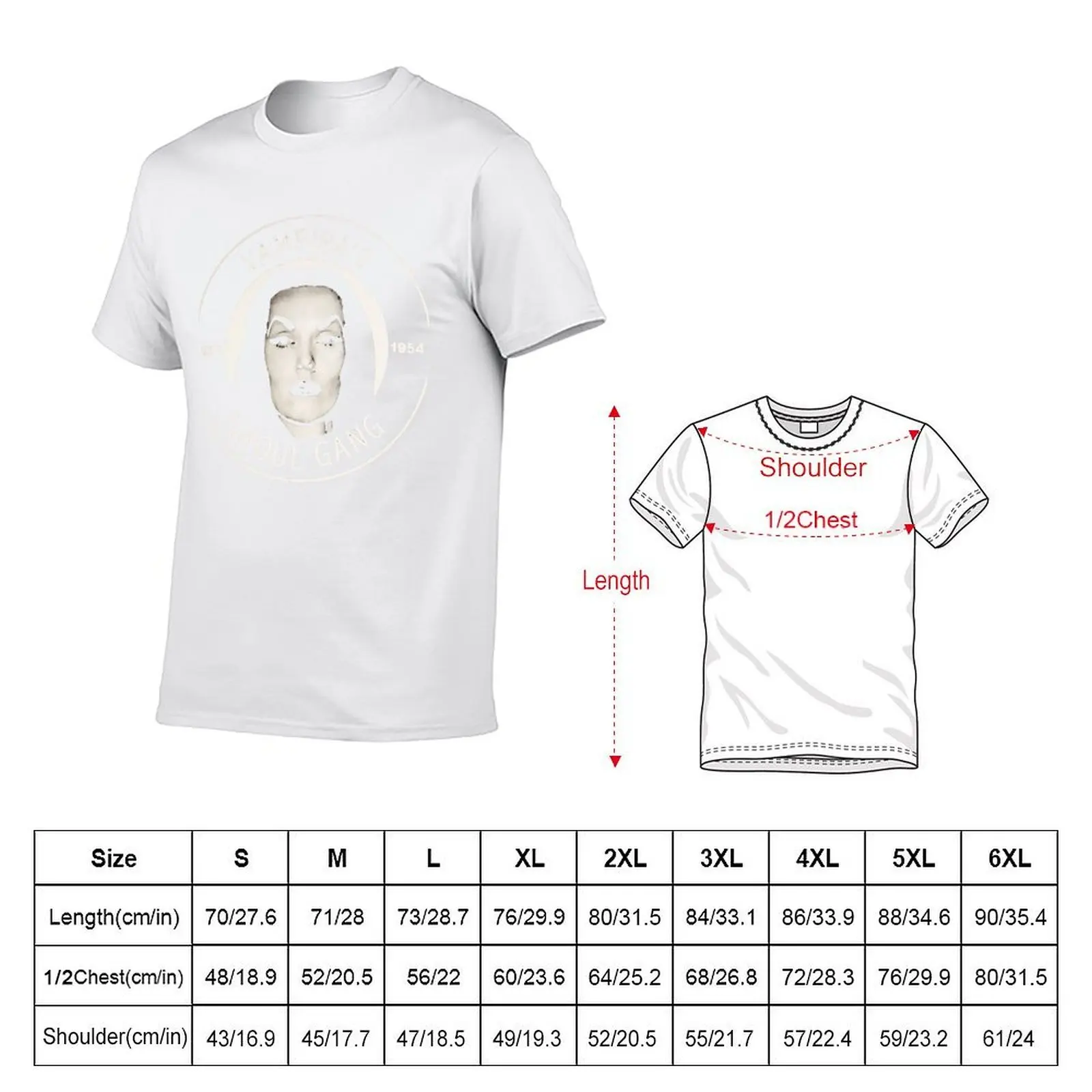 Vampira&x27;s Ghoul Gang T-Shirt cotton t shirt pack anime tshirt T-Shirt