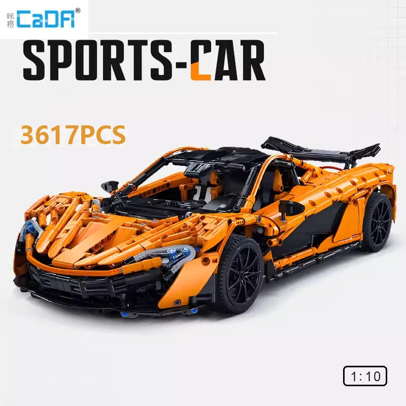 

CaDA C61513W Assassin XR Supercar Bricks Model 1/10 Big Scale 3617PCS High Tech Building Blocks Set DIY Assembled Toys Car Gift