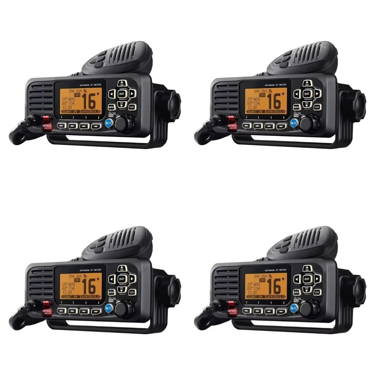 IC-M330G IC-M330 with GPS high performance ultra compact marine VHF marine radio station