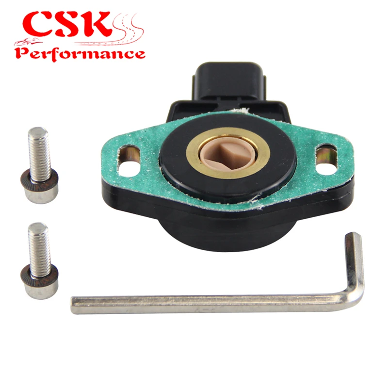 Throttle Position Sensor With Gasket & Bolts for Honda Civic K20 K20A K20A2 K20A3 Integra RSX DC5 Type-S 02-06 K20A4 K20A6 K20Z3