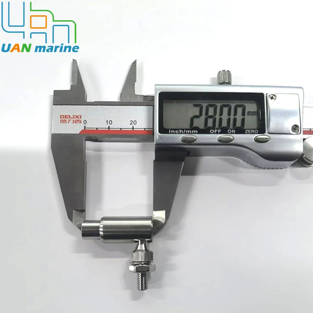33C Cable End Ball Joint for Outboard Inboard Control Cables End Connector PRE31799 Quick Release Steel Ball Joints Fit 6mm Hole