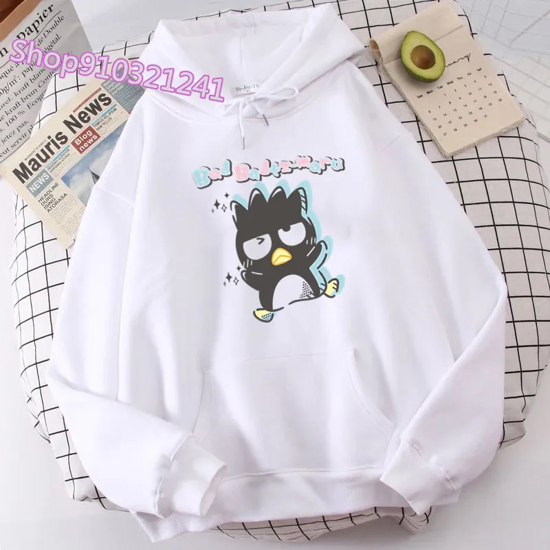 Katze Hoodies Design Buchstaben Sweatshirt niedlichen Cartoon Hoodie meine Melodie Pullover Winter übergroße weibliche Kleidung