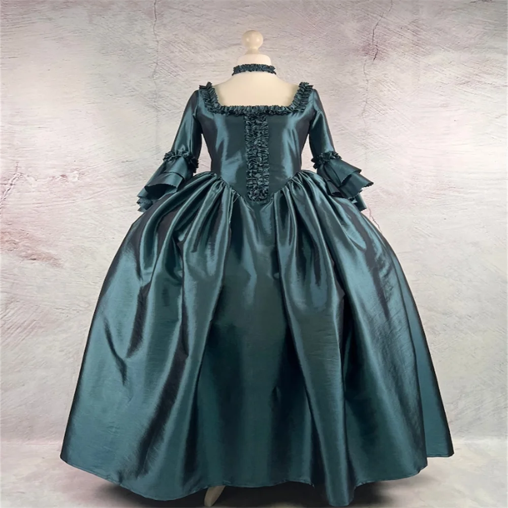 

1770-е годы в стиле рококо, барокко, платье Марии-Антуанетты, французское благородное королевское бальное платье в стиле грузинского эпохи, королева, ретро