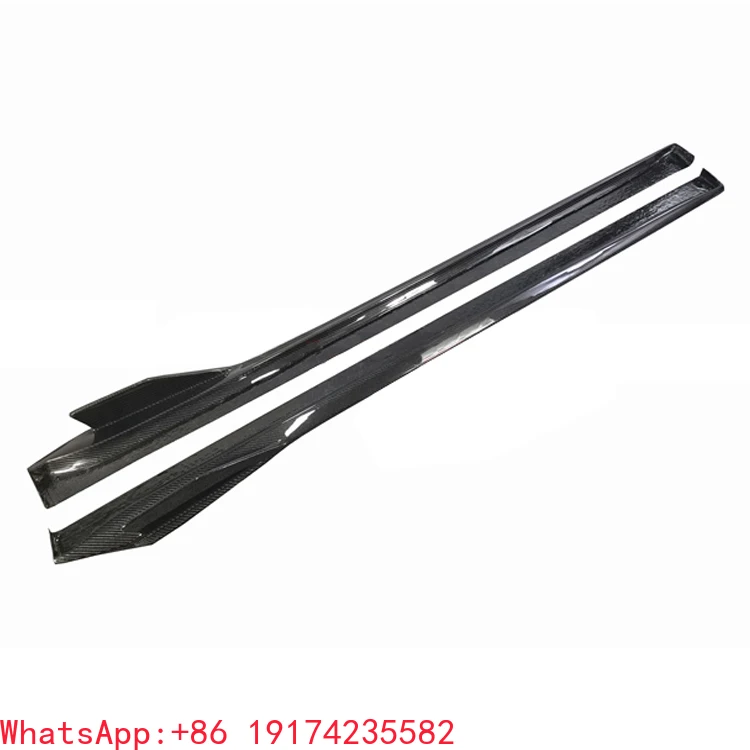 

718 Carbon Fiber Side Skirt 981 GTS Side Skirt Cayman Side Skirt for Porsche 718 Cayman Boxster 2016-2021