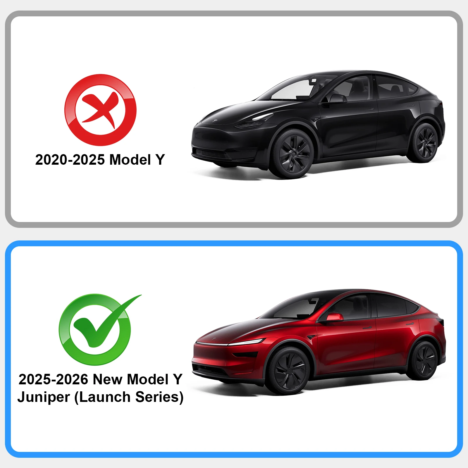 حصيرة الباب الخلفي لصندوق السيارة، حصيرة حماية لجميع الأحوال الجوية، بطانات باب لسيارة تسلا موديل جديد Y Juniper 2025-2026، غلاف كامل