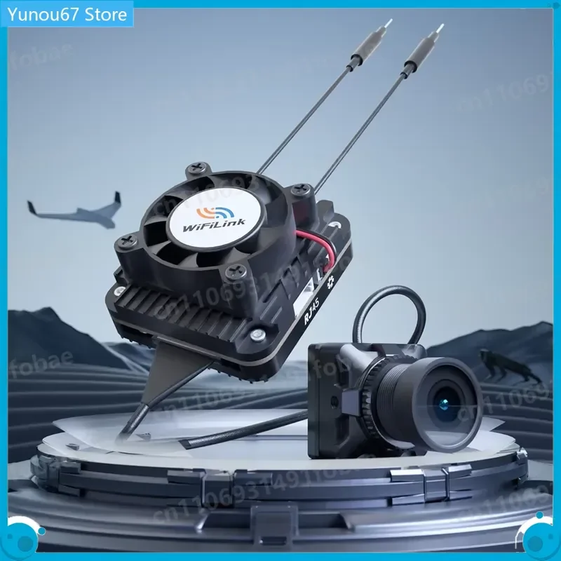 For RunCam Wireless WiFiLink2 WiFiLink2-G Digital HD FPV Transmitter Based on OpenIPC with 1080P FOV 160 Degree FPV Camera