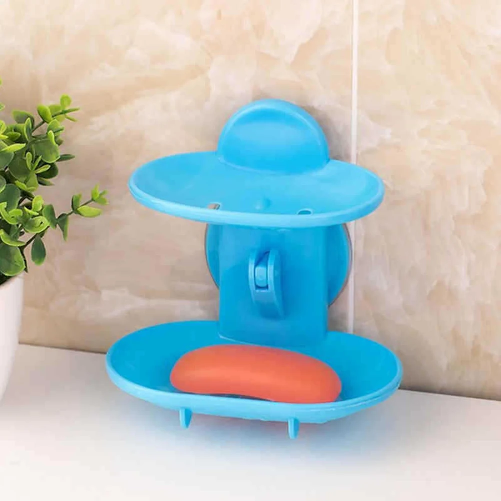 

Sturdy Cup Heavy Load Capacity Strong Bathroom Shower Use Multi Layer Clip On Rail Travel Kitchen Sponge Dish Hanger