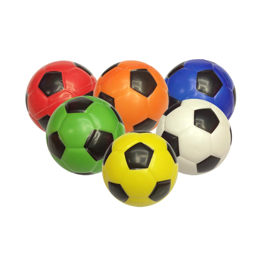 10 pçs bolas de esponja de futebol espremer brinquedo brinquedos descompressão alívio do estresse