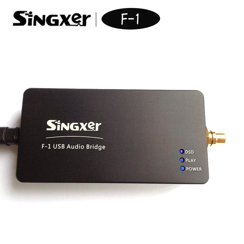 SINGXER F-1 XMOS USB digital interface Module with XU208 chip High end U8 upgraded version with CNC Aluminum Protective Case