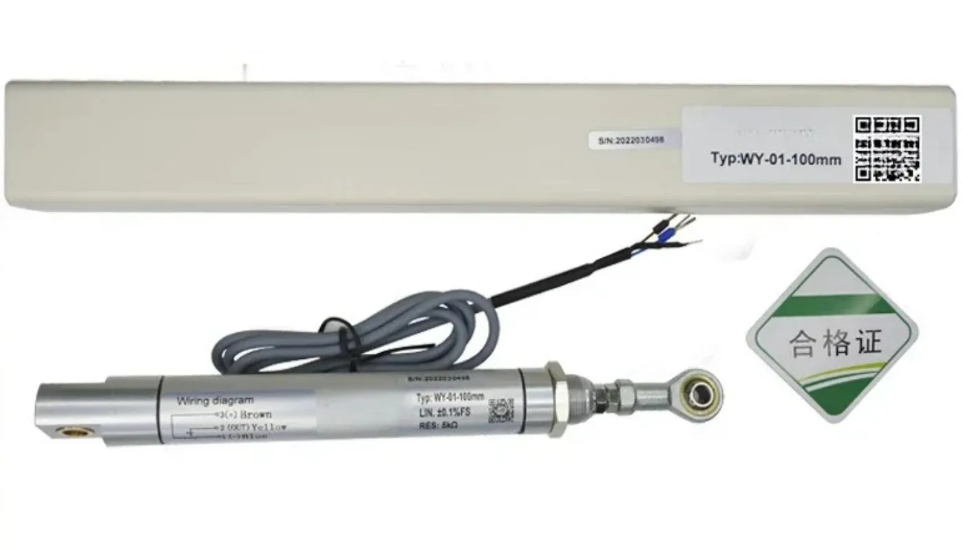 

Travel Sensor with Eye Rod T-PTC23 15mm 59mm 75mm 100mm 150mm LVDT Linear Position