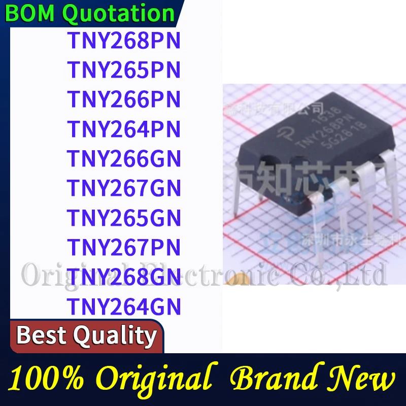 TNY264PN TNY264GN TNY265PN TNY265GN TNY266PN TNY266GN TNY267PN TNY267GN TNY268GN  TNY268PN plastic casing