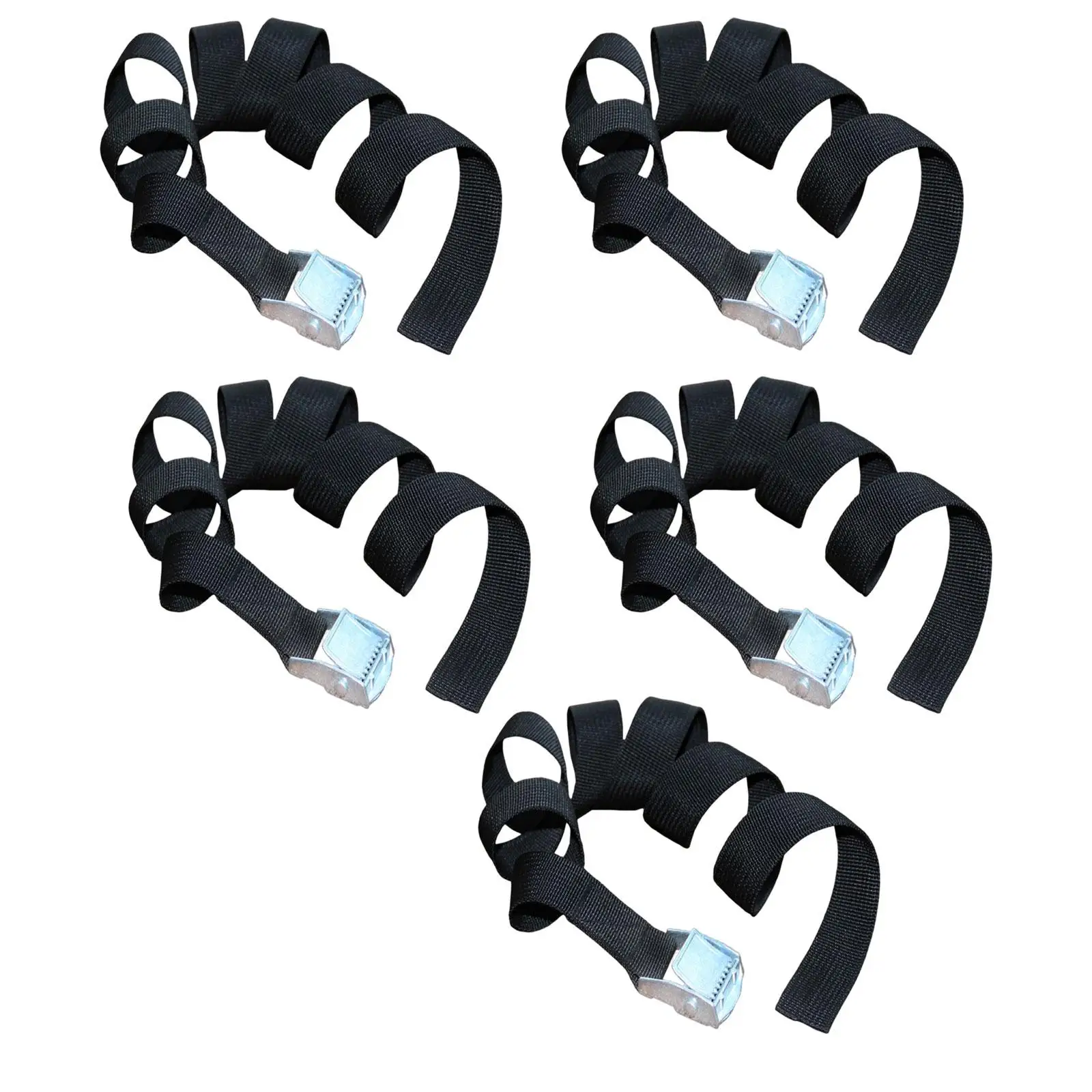 

5Pcs Tie Down Straps cam Buckle Lashing Strap Webbing Straps Tensioner Rope