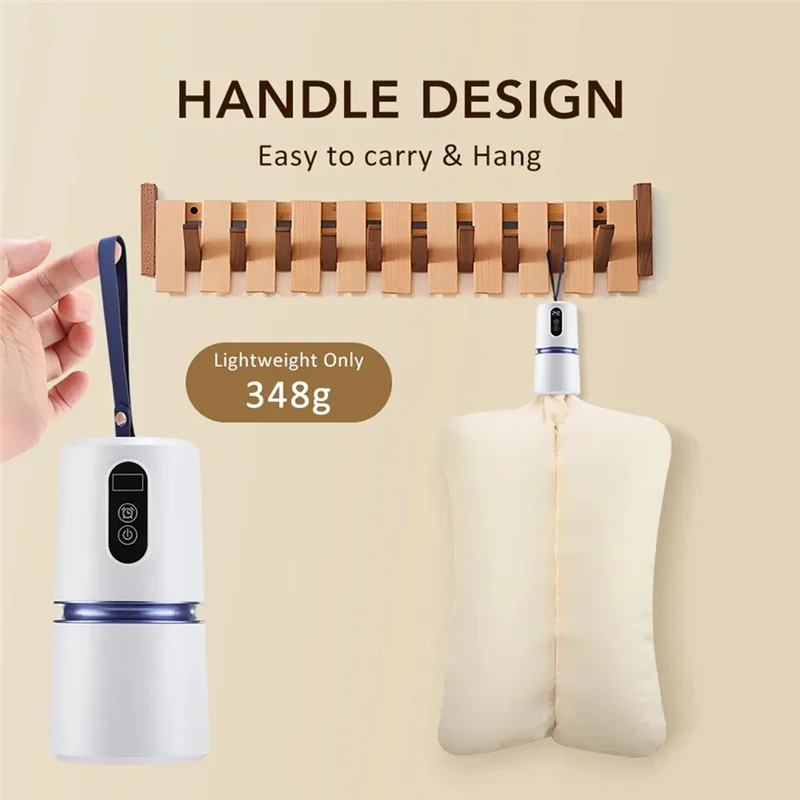 Summer Sale Portable Mini Travel Heating Dryer Machine Household Baby Clothes Drying PTC Heater With Power Off Protection Eu Plu
