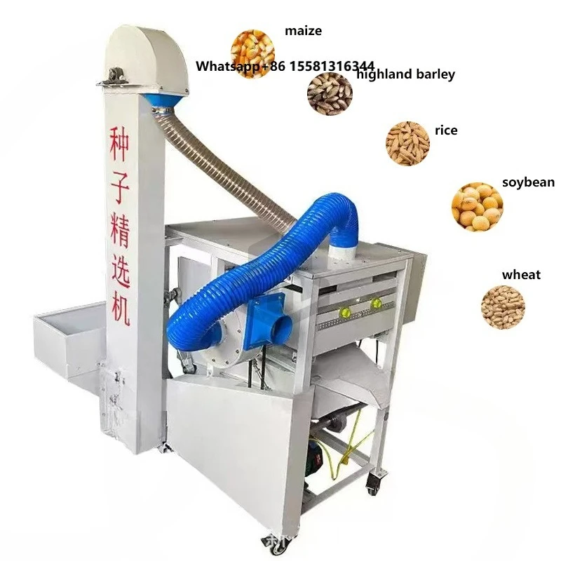 Seed Sorting Machine Automatic Grain Sorting Machine Newest Gravity Vibration Screening Corn Seed Sorting for Seeds