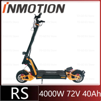NEWEST INMOTION RS 2000W*2 Dual Motor Peak Power 4200W*2 2880Wh 20S8P 72V 40Ah Battery 11inch Tire Hydraulic Electric Scooter