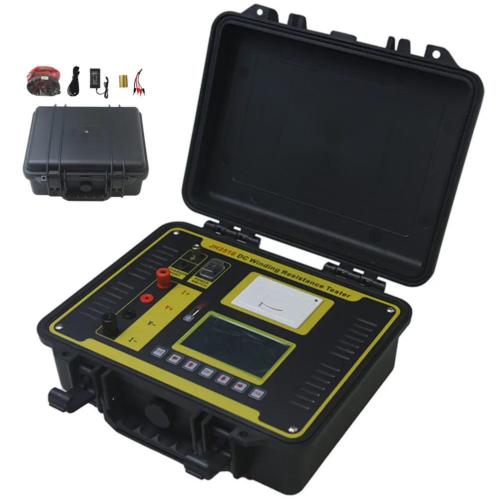 

10A Milliohmmeter Digital Display DC Winding Resistance Tester Low Transformer Product Type Resistance Meters