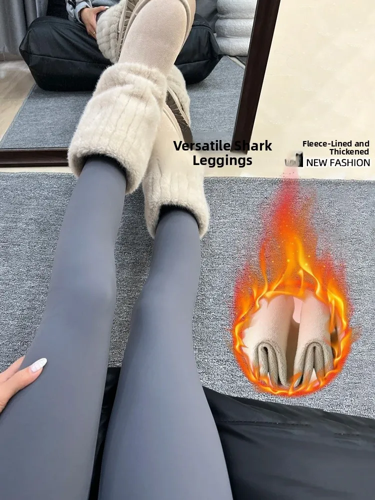 

Thiened arkskin Yoga Pants High Waist Warm Winter Trousers for Women under 0 Deees Cold Resistant New Sle 2025