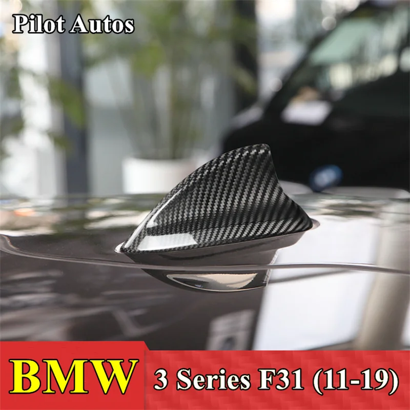 

Car Roof Signal Shark Fin Aerial Antenna Genuine Carbon Cover For BMW 3 Series F31 2011 2012 2013 2014 2015 2016 2017 2018 2019