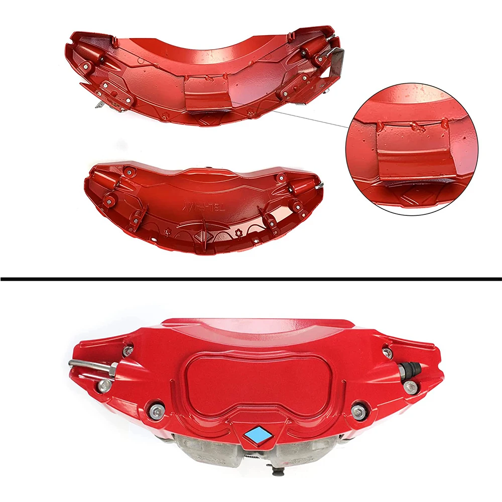 Fit For Tesla model Y 2019-2024 18 19 Inch Wheel Hub Brake Caliper Cover Car Modification Decoration Accessories, Colors