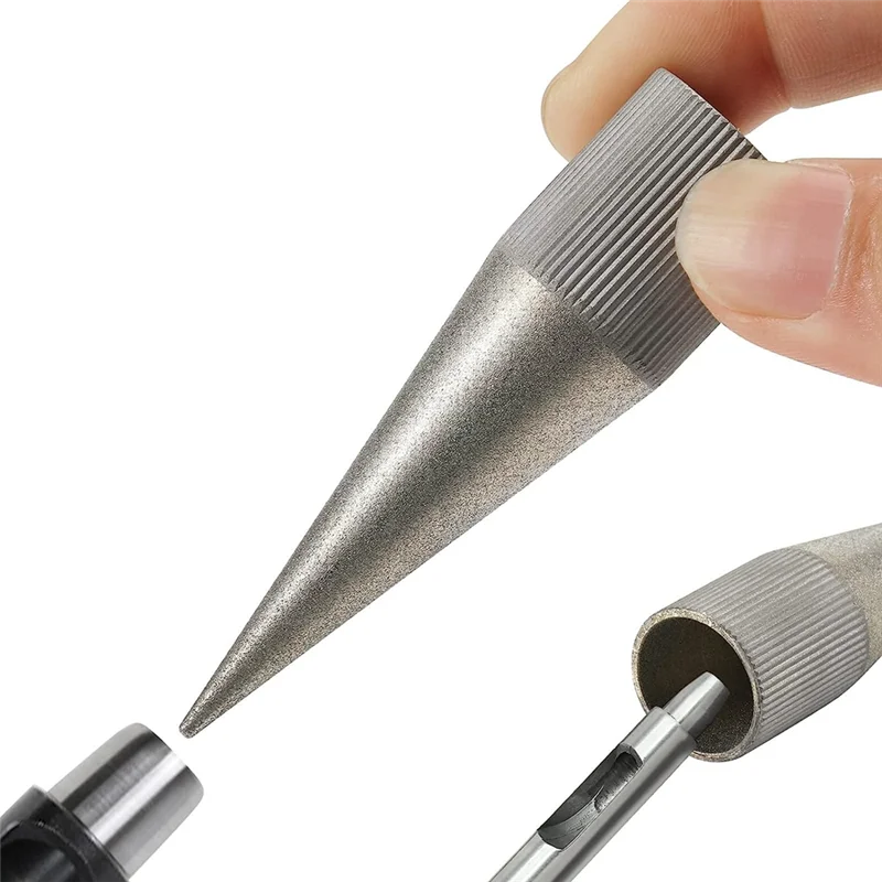 

F-T 1 Piece Leather Emery Round Hole Punch Polisher Grinder Punch Manual Polishing Tool 3-16MM