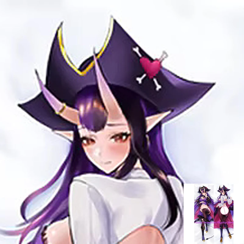 

Dakimakura Anime Pillow Cover Captain Hannah Double Sided Print 2Way Cushion Cover Xmas Gifts