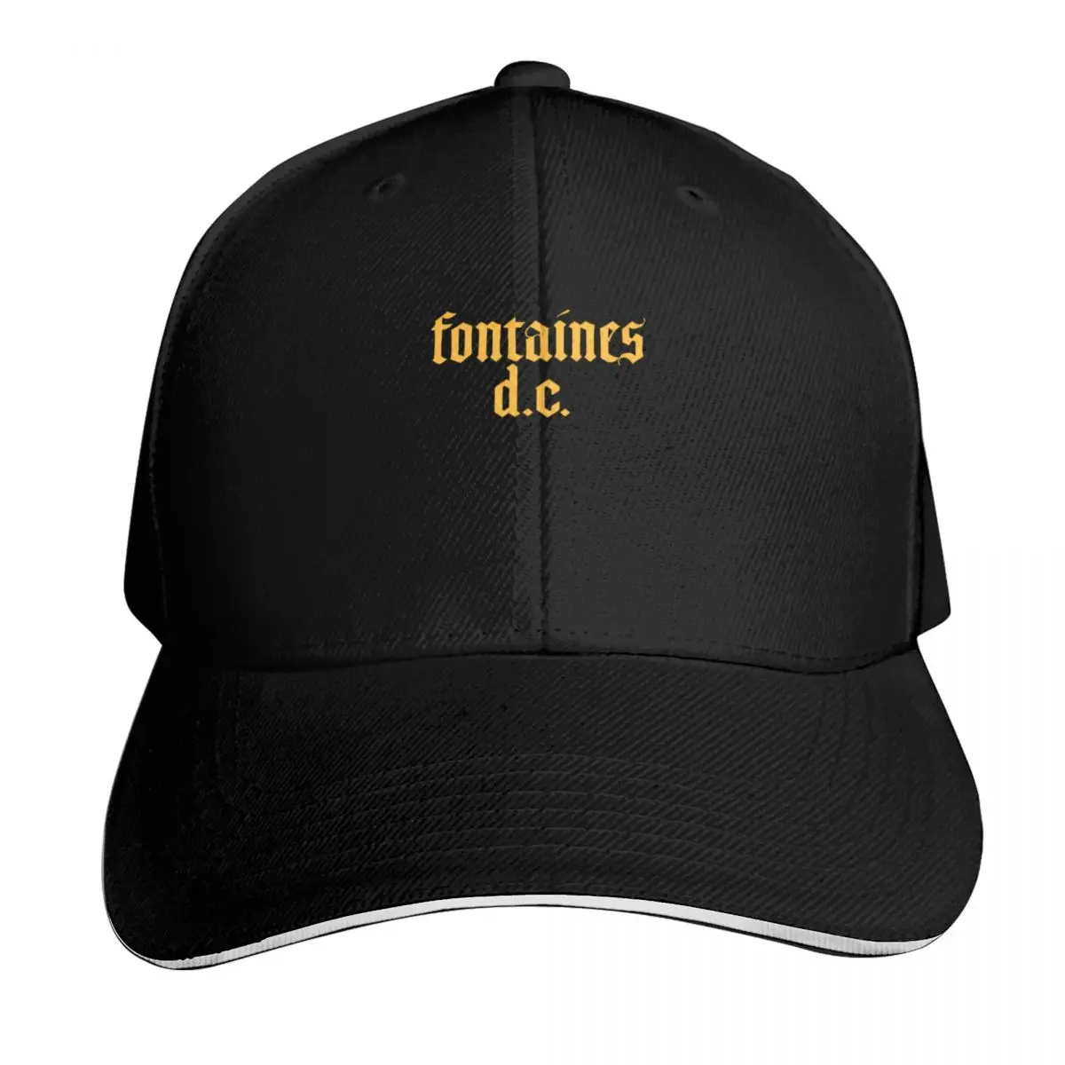 Fontaines D.C. Logo Band Baseball Cap sailor cap for men tea Hat Golf Wear Rugby Men's Luxury Women's