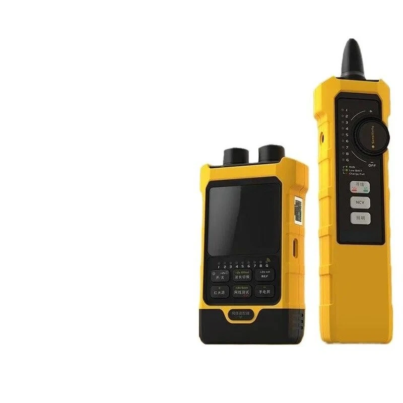 Optical Power Meter Network Cable Tester Digital Line Finder APM300N CV15 Fiber Optic Light Source LAN Wire Tracker Tool For