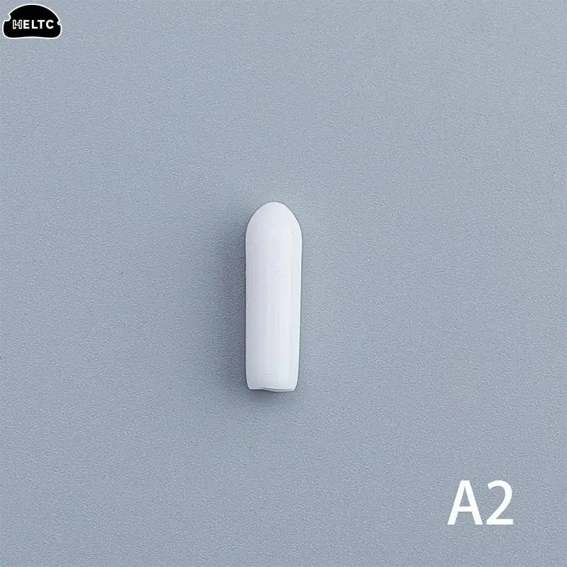 Rodada lava-louças Rack Caps, ponta Tine capa Cap, flexível, cinza, 100pcs