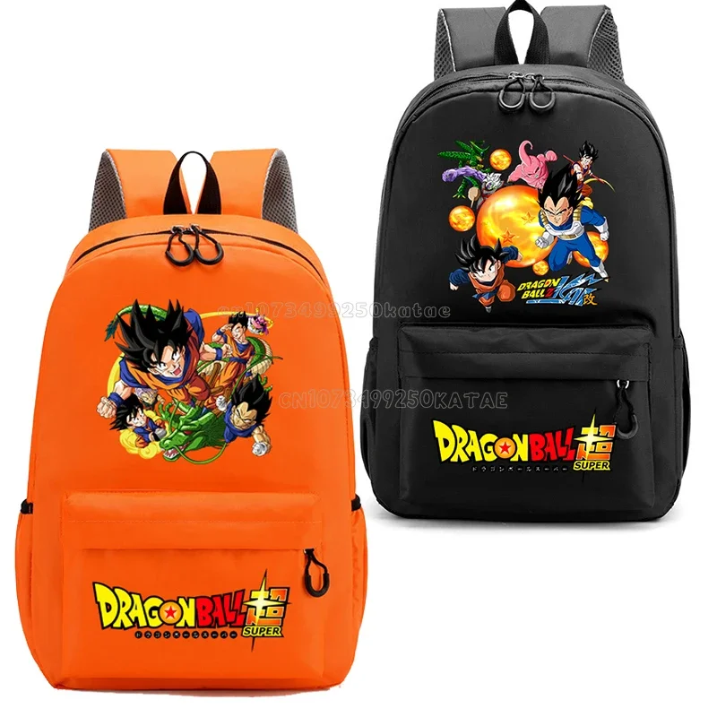 Dragons Ball Children School Bag Son Goku Peach Boy Anime Backpack Rucksack Cartoon Teenager Knapsack Student Bookbag Schoolbag