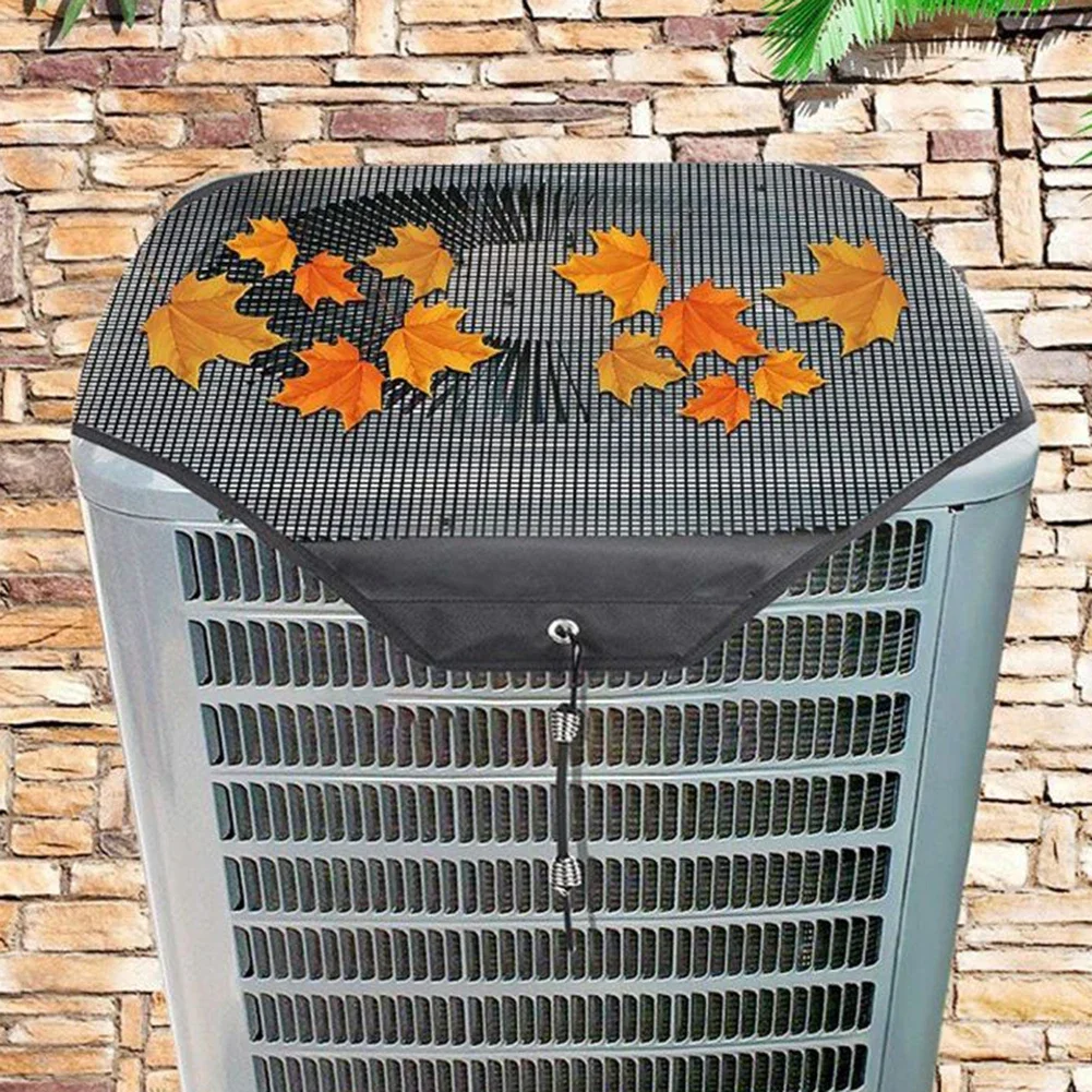 AC Top Mesh Central Ac Cover Outdoor Heavy Duty Outside Units Oxford Cloth Waterproof For Air Conditioner Brandnew