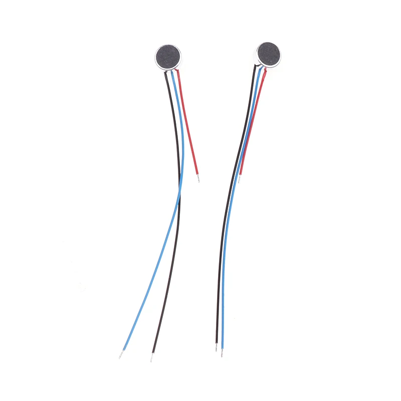 5pc 6x2.5mm 6025 Mic Capsule Electret Condenser Microphone with Wire Length 7CM Airflow Sensor Nebulizer