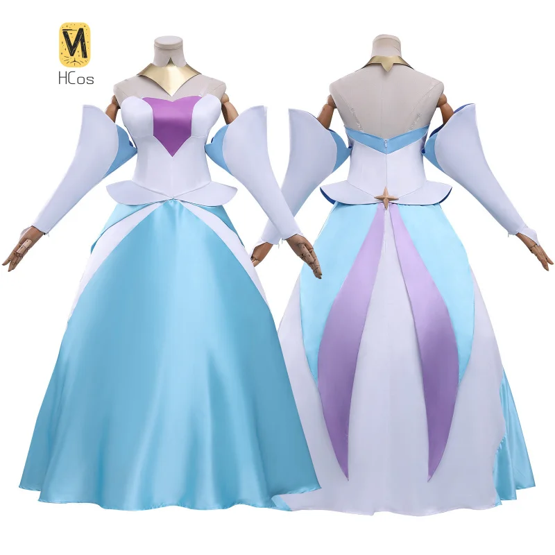 

KNIGHTS OF GUINEVERE GUINVIA Cosplay Costume Princess Dress Lovely Uniform Halloween Party Role Play Outfit Women HCos