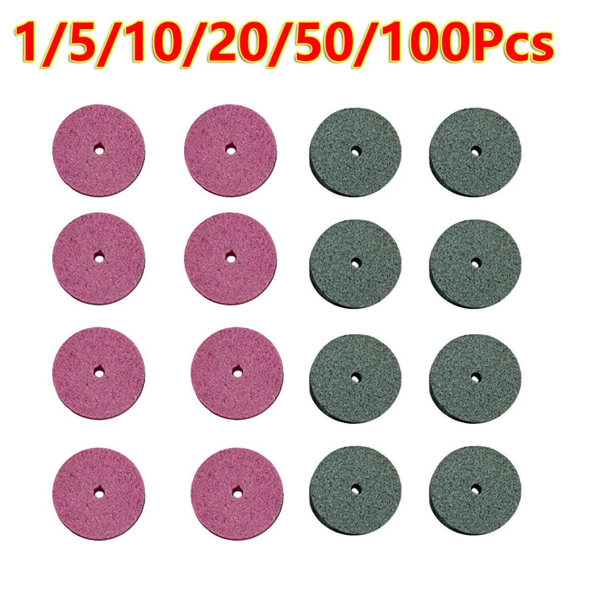 1/5/10/20/50/100Pcs Dental Polishing Wheels Burs Silicone Rubber Polishing Wheels For Dental Lab Materials Disc Mandrel