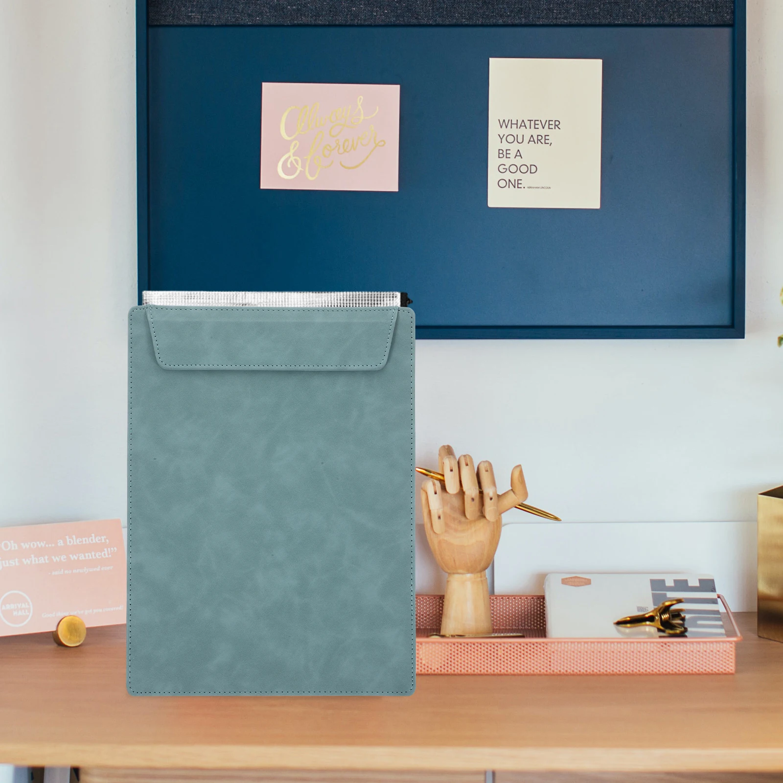 

Premium Multi-Function Writing Clipboard Office Conference Board Thick Portable File Organizer Magnetic Support
