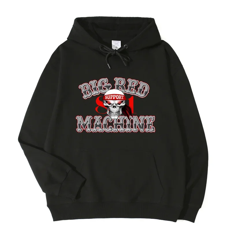 

Support Your Local 81 Big Red Machine Hoodie Unsex Long sleeved N04