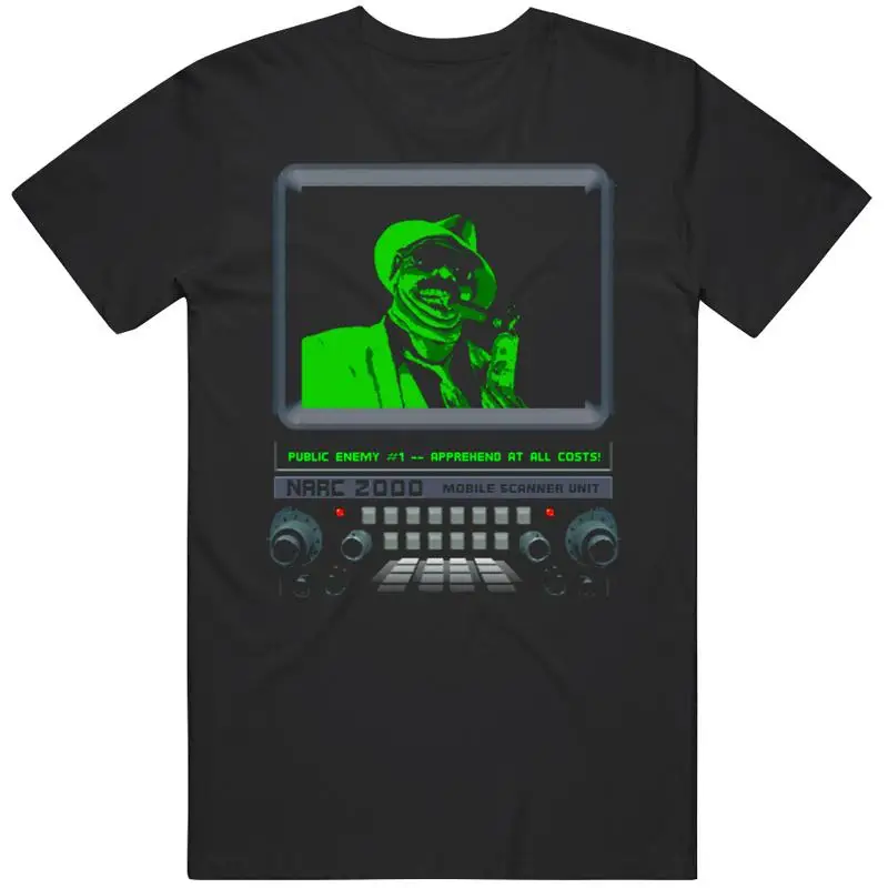 Classic Arcade Game NARC Gameplay Mr Big Video Fan v2 T Shirt