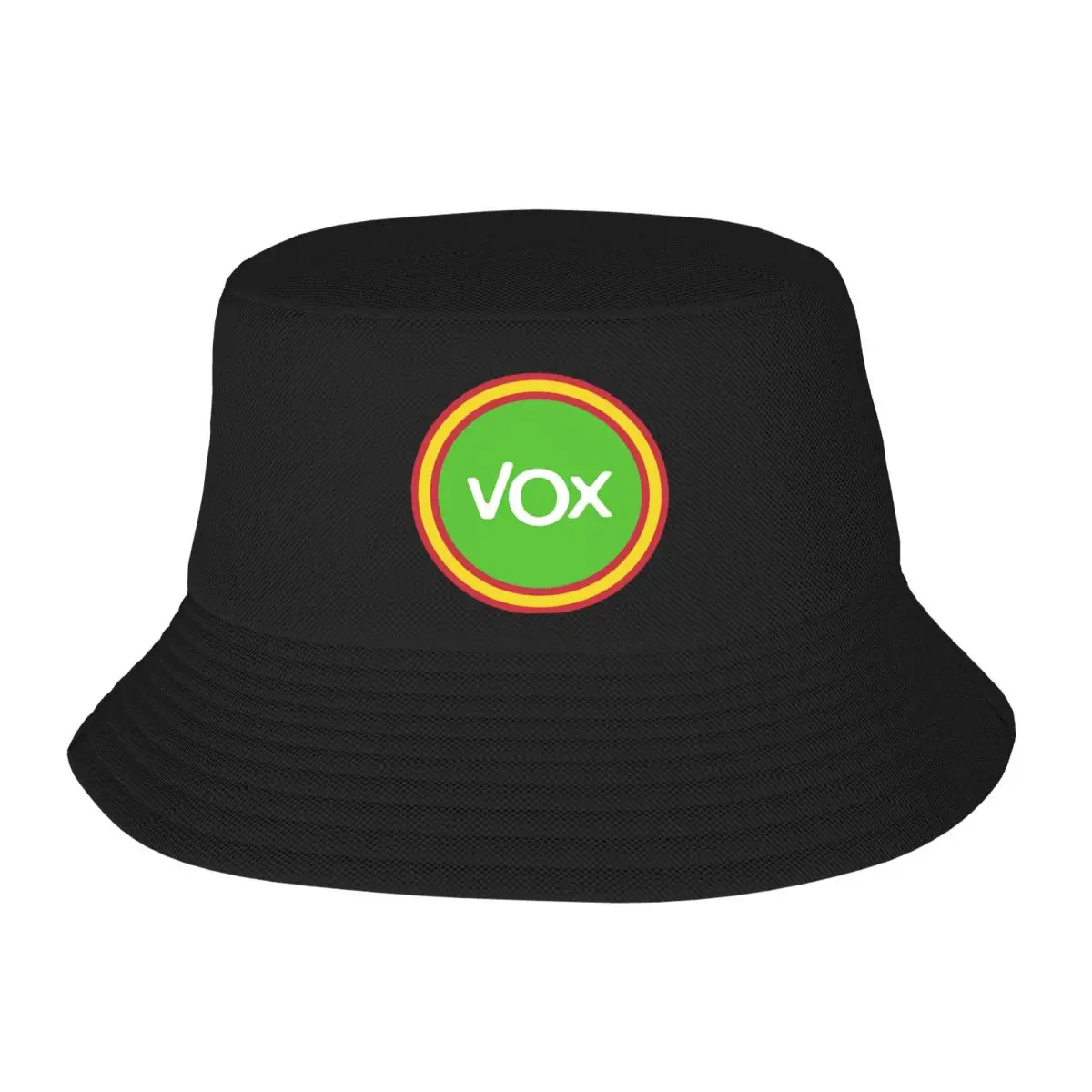 Custom Espana Vox Logo Bucket Hat for Men Women Print Spanish Political Party Summer Travel Beach Outdoor Fishing Cap