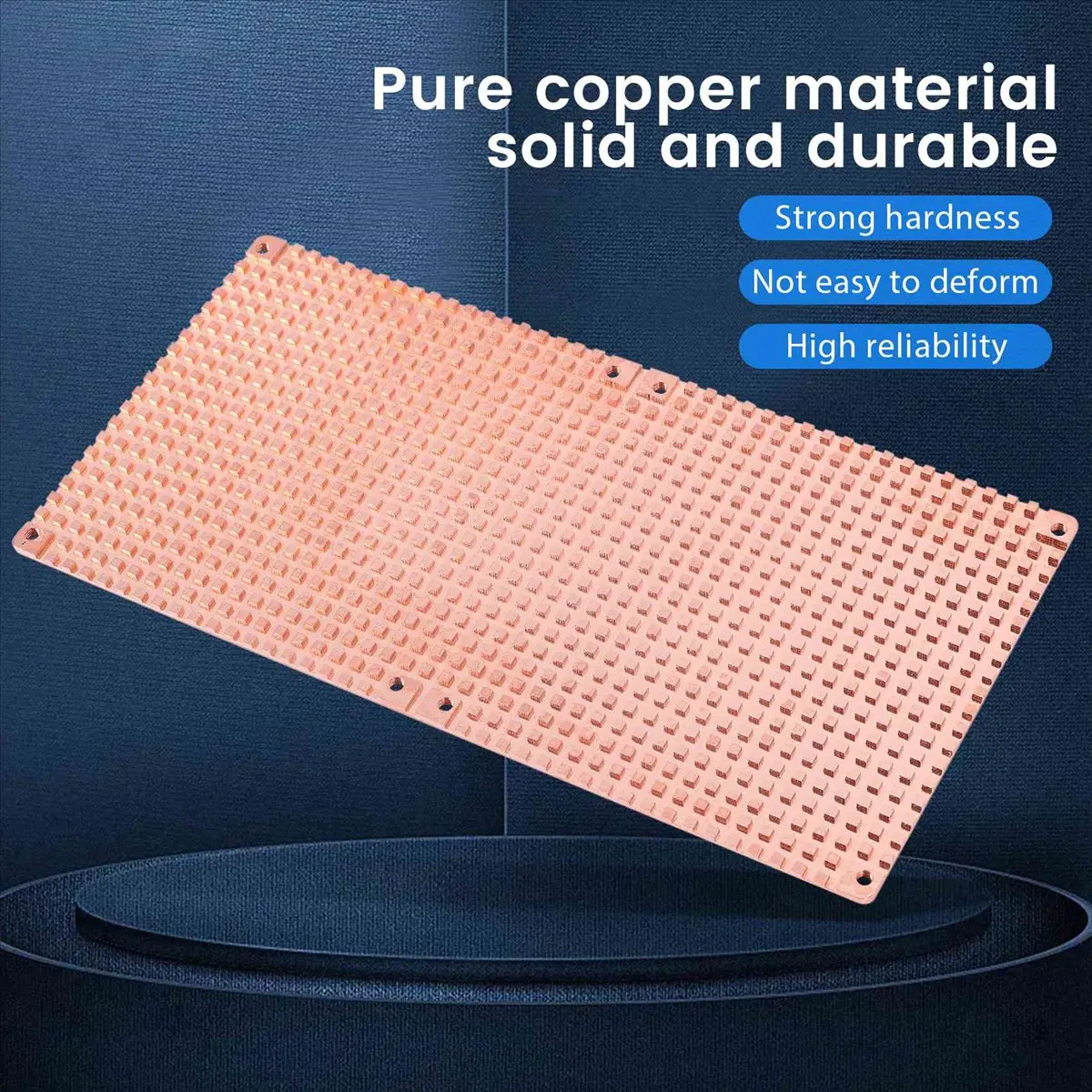 3060 3080 3090 Backplane Pure Copper Heat Sink Graphics Card Memory Auxiliary Radiator 90X180MM(2mm)-A69M
