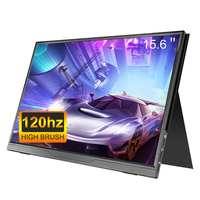 Lanlipu 15.6 Inch  Screen Portable Monitor 144Hz Game Full HD IPS Second Monitor for Laptop Ps4 Switch Xbox Sub Display