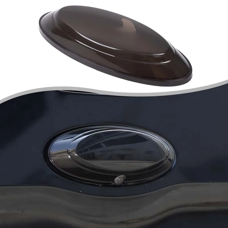 

1Pcs ABS black For Ford Ranger 2015-2021 car tailgate logo protective cover decorative sticker car exterior accessories