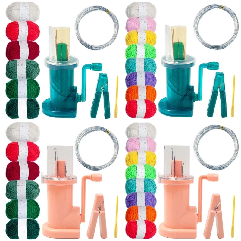 

Household Hand Knitter Sewing Knitting Machine Hand-Operated Bracelet Weave Tool