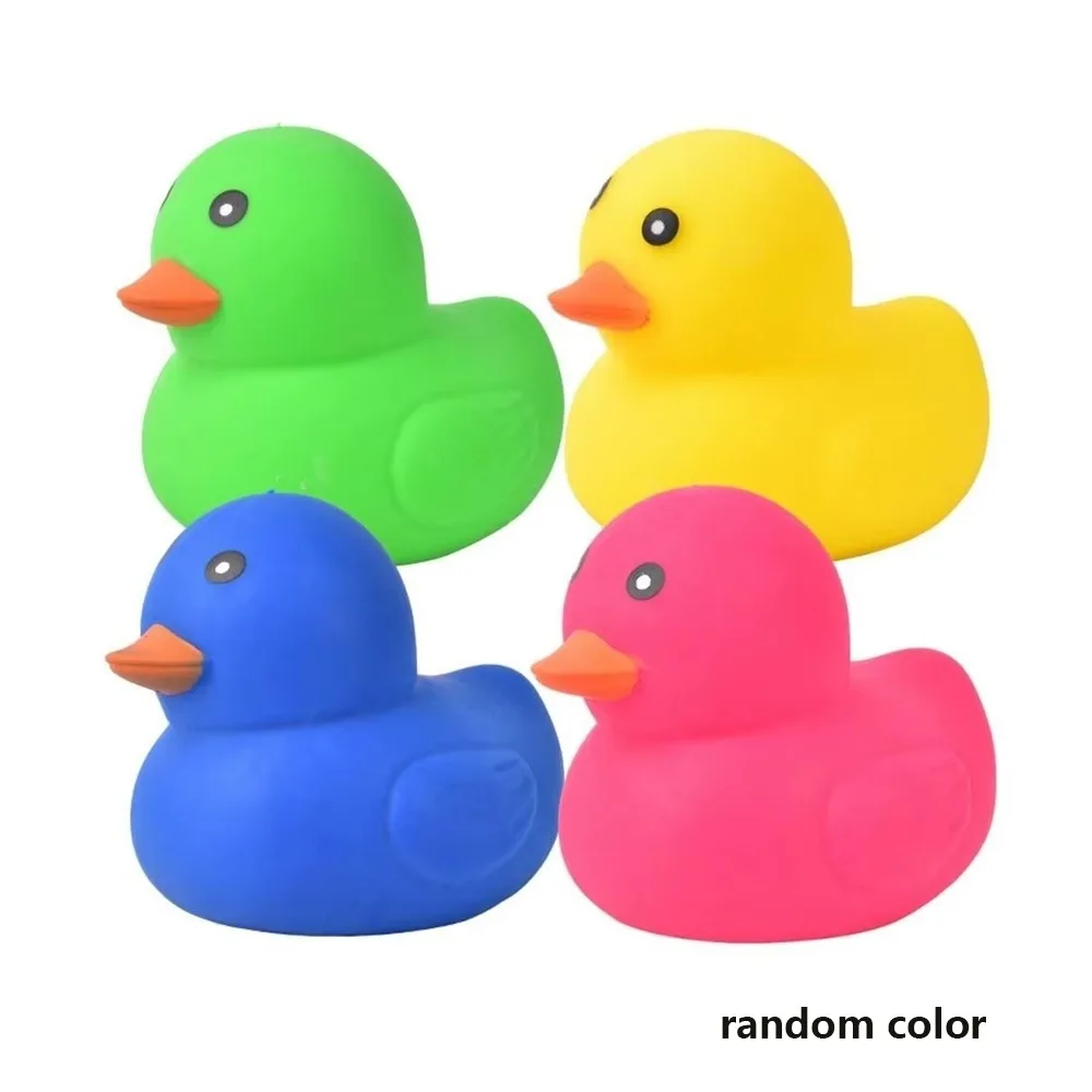 Colorful Duck Pinch Le Large Size Squishy Design Squishy Duck Toy TPR Material Soft Squeeze Duck Stress Relief Toy
