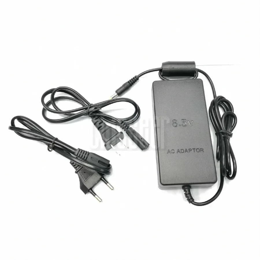 100pcs EU US Plug AC Power Supply Adapter Converter Wall Travel Charger For Sony PlayStation PS2 70000 Game Console