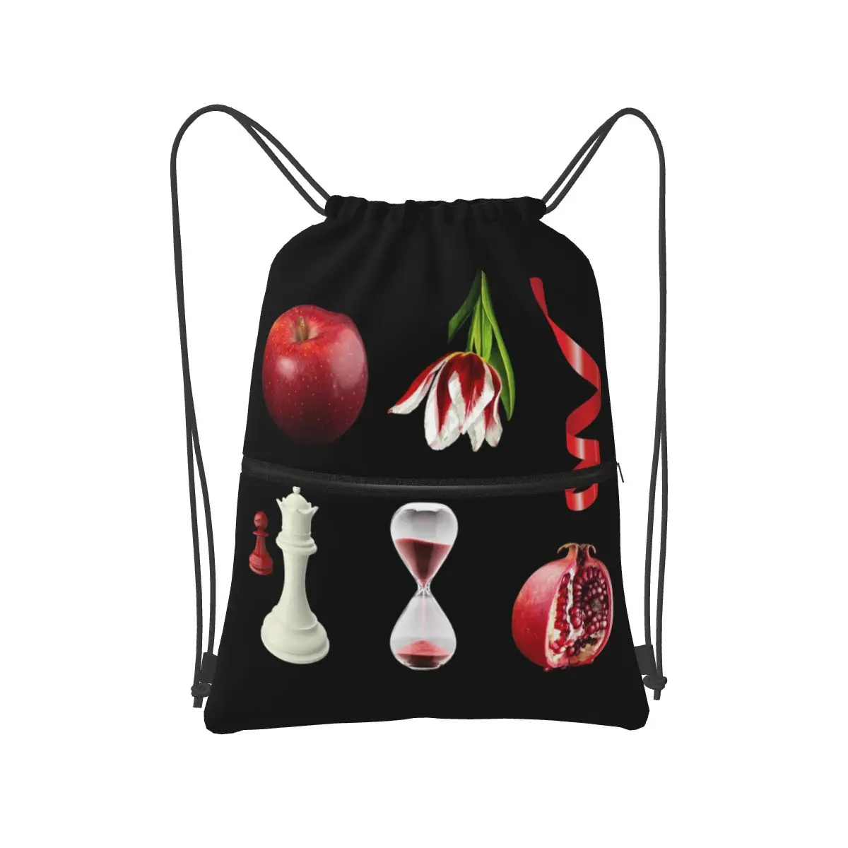 

Twilight Book Cover Inspired Artistic Photos Backpacks Casual Drawstring Bags Sports Bag Book Bags for Man Woman Students
