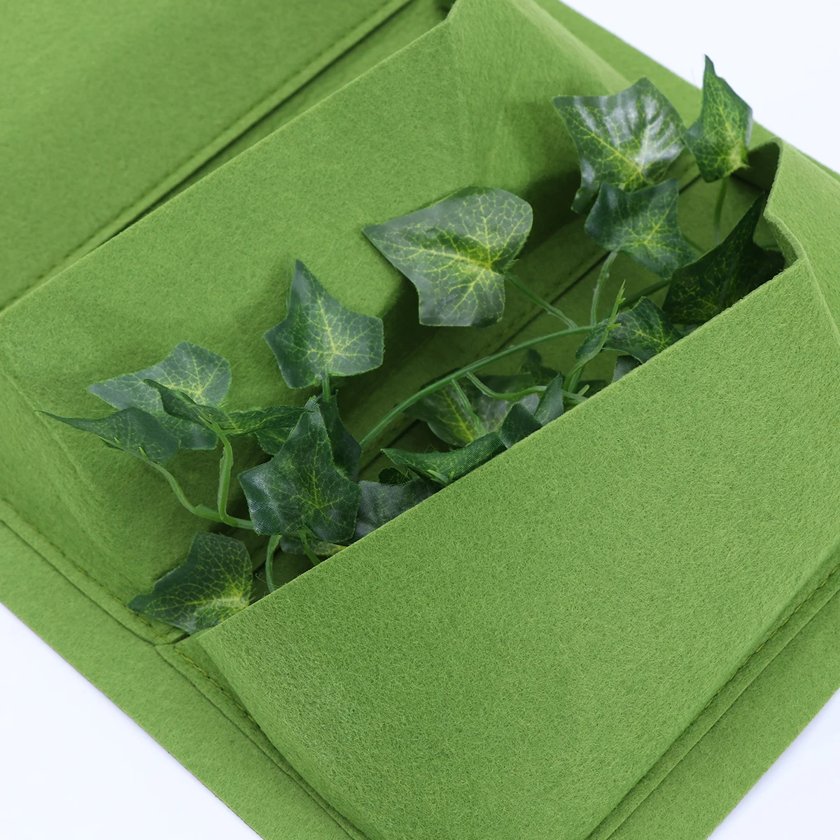 

6 Pockets Planting Bag Eco Friendly Non Toxic Vertical Garden Planter Flowers Growing Container Reusable Felt Material Water