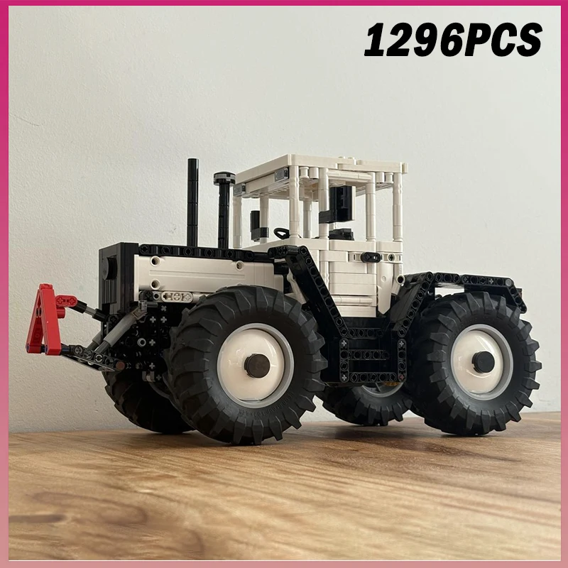 1296 STKS MB Trac 1800 RC Serie Landbouwtractor Technisch Model MOC Bouwstenen Creatieve Bricks Montage Speelgoed Kids Gift