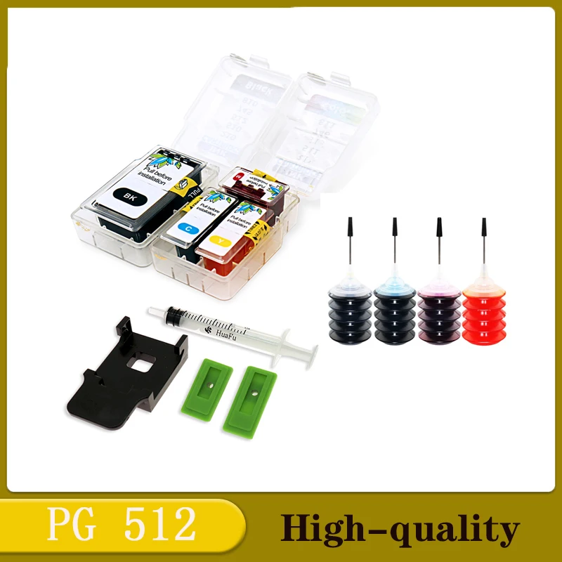 

smart cartridge rifll kit for canon PG 512 CL 513 pg512 cl513 For canon pixma MP280 MP282 MP330 MP480 MP490 MP492 MP495 MP499