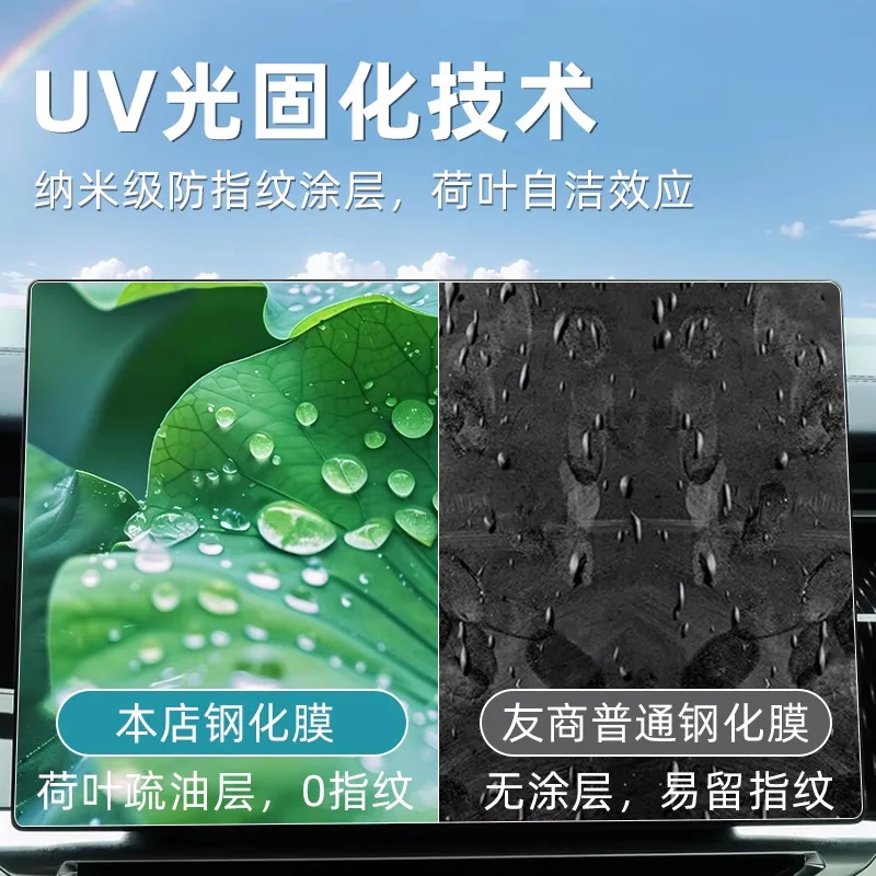 ل Lynk & Co 03 2023-2025 أداة الملاحة التحكم المركزي واقي للشاشة فيلم المقسى اكسسوارات السيارات الداخلية